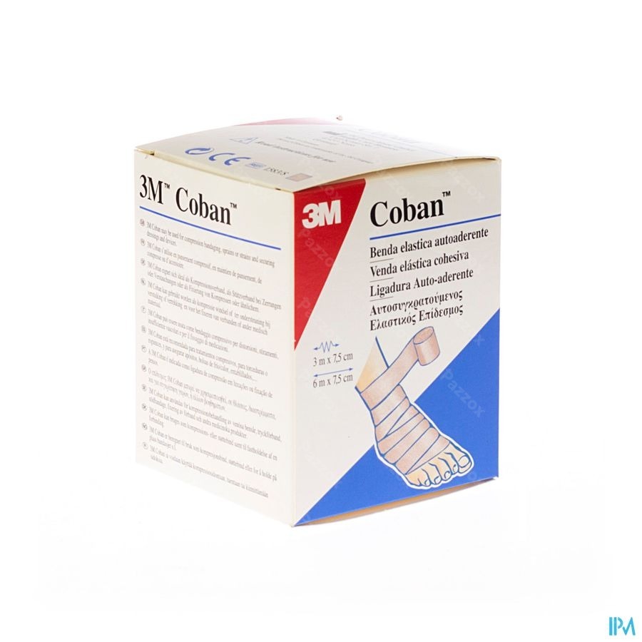 Coban 3m Rekverband Tan 7,5cmx4,57m Rol 1 1583p