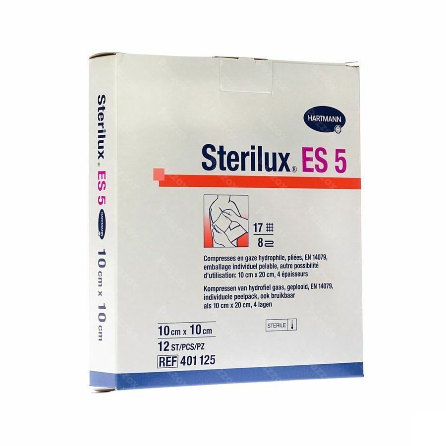 Sterilux Es5 Kp Ster 8pl10x10cm 12 2050191