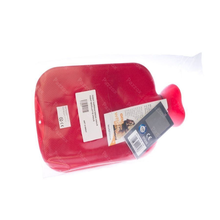 Fashy Warmwaterkruik Kraus Rood