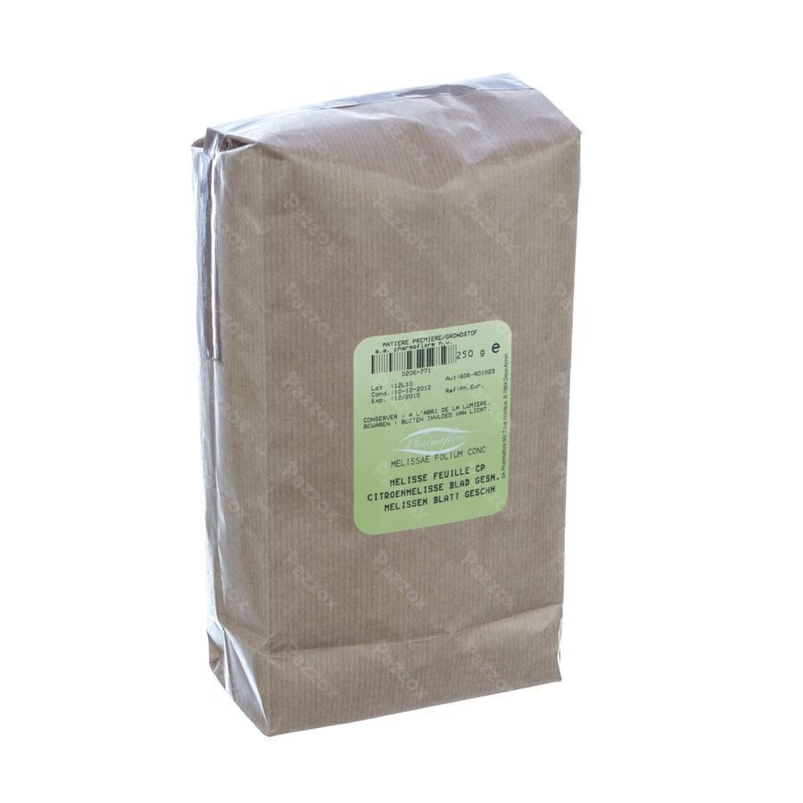 Citroenmelisse Blad Gesneden 250g Fag