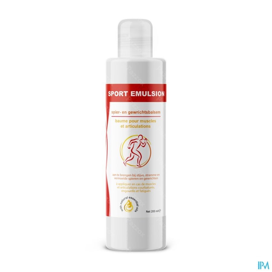 Soria Sport Emulsion Massage 200ml