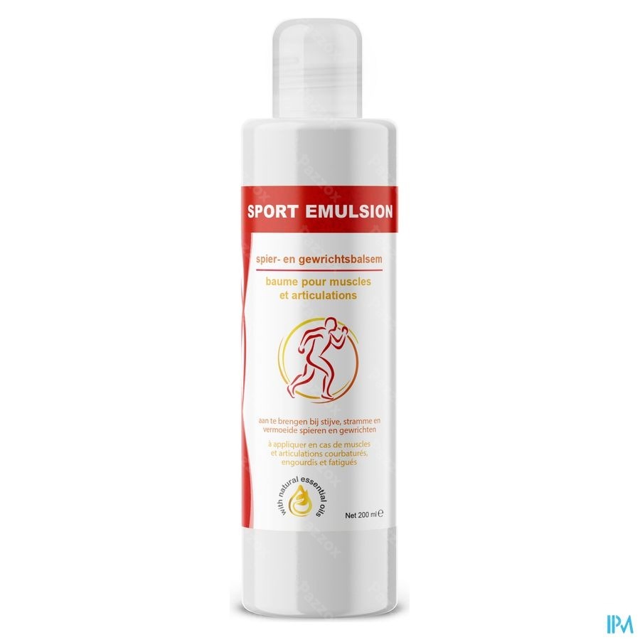 Soria Sport Emulsion Massage 200ml