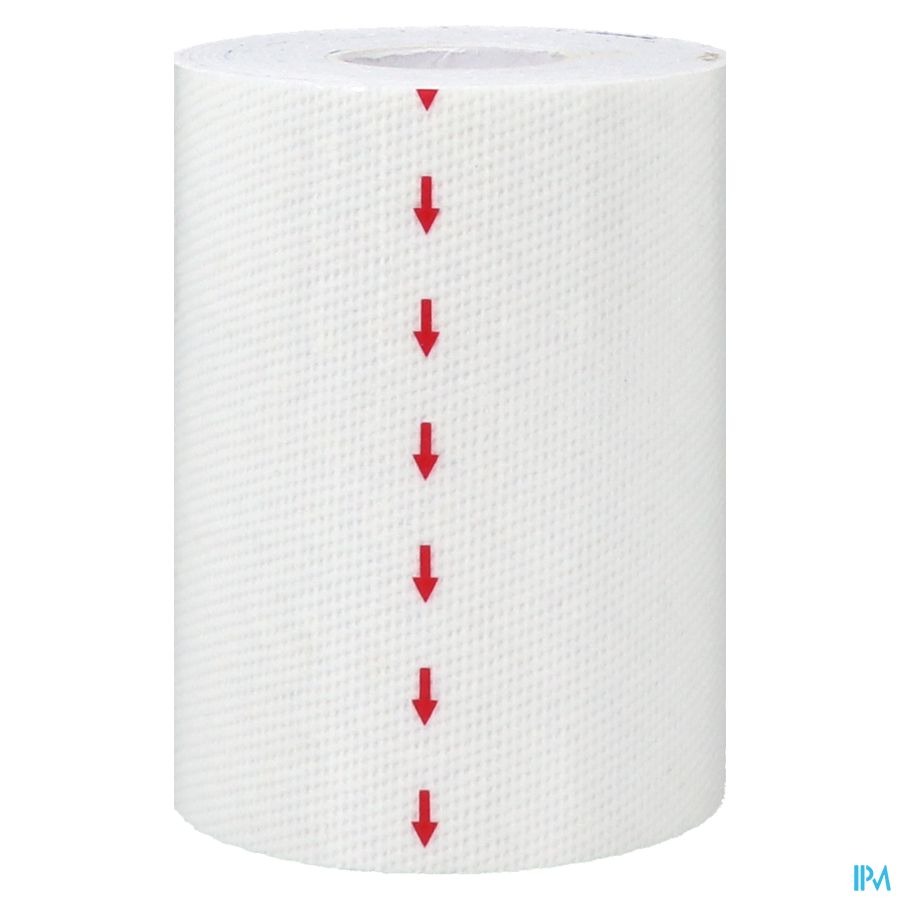 Biplast Drukverband Adh Wit 8cmx2,5m 1