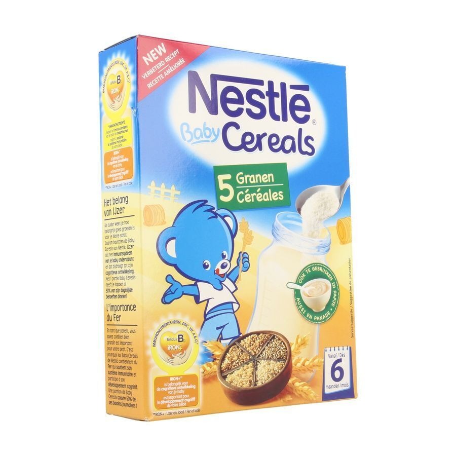 Nestle Baby Cereals 5 Granen 250g