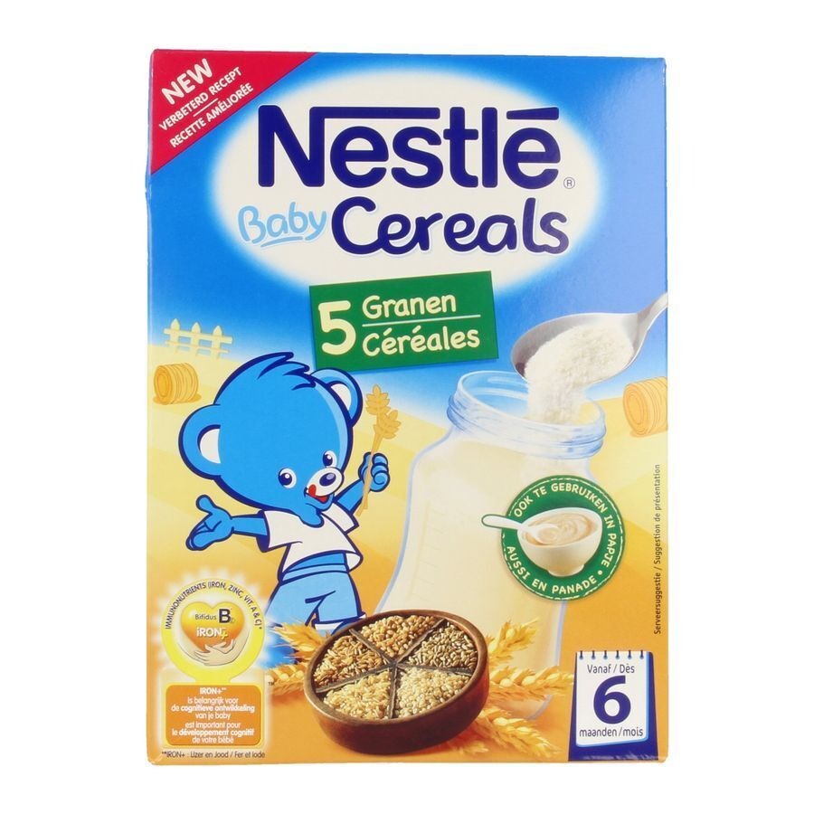 Nestle Baby Cereals 5 Granen 250g