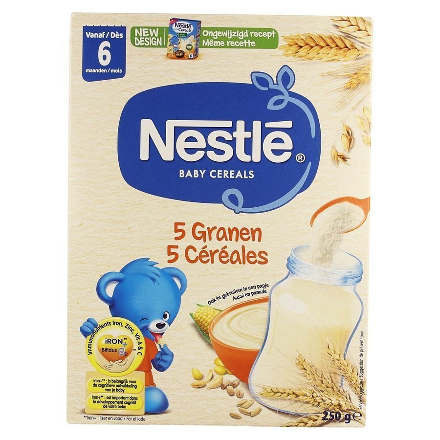 Nestle Baby Cereals 5 Granen 250g