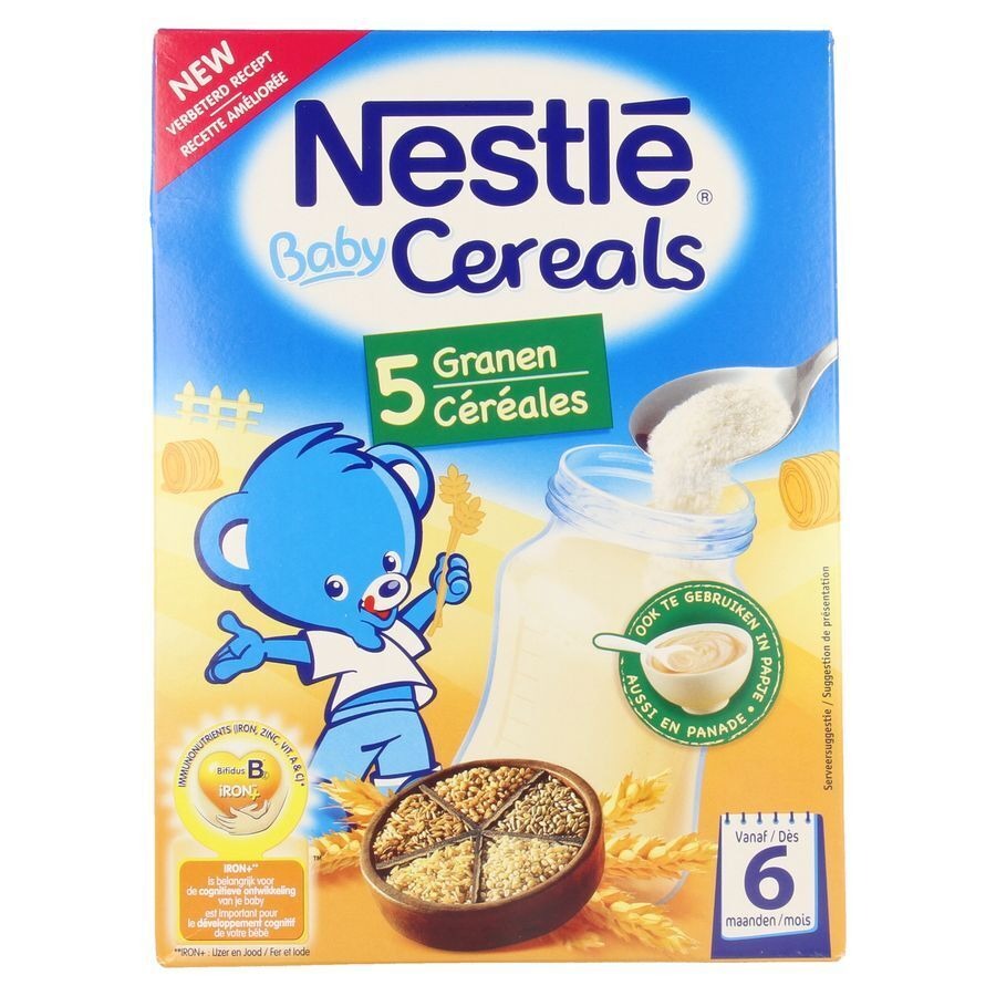 Nestle Baby Cereals 5 Granen 250g