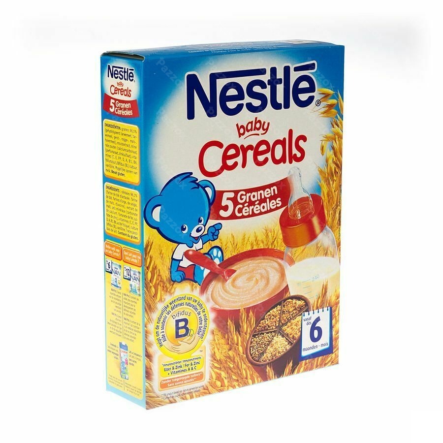 Nestle Baby Cereals 5 Granen 250g kopen Pazzox, online apotheek