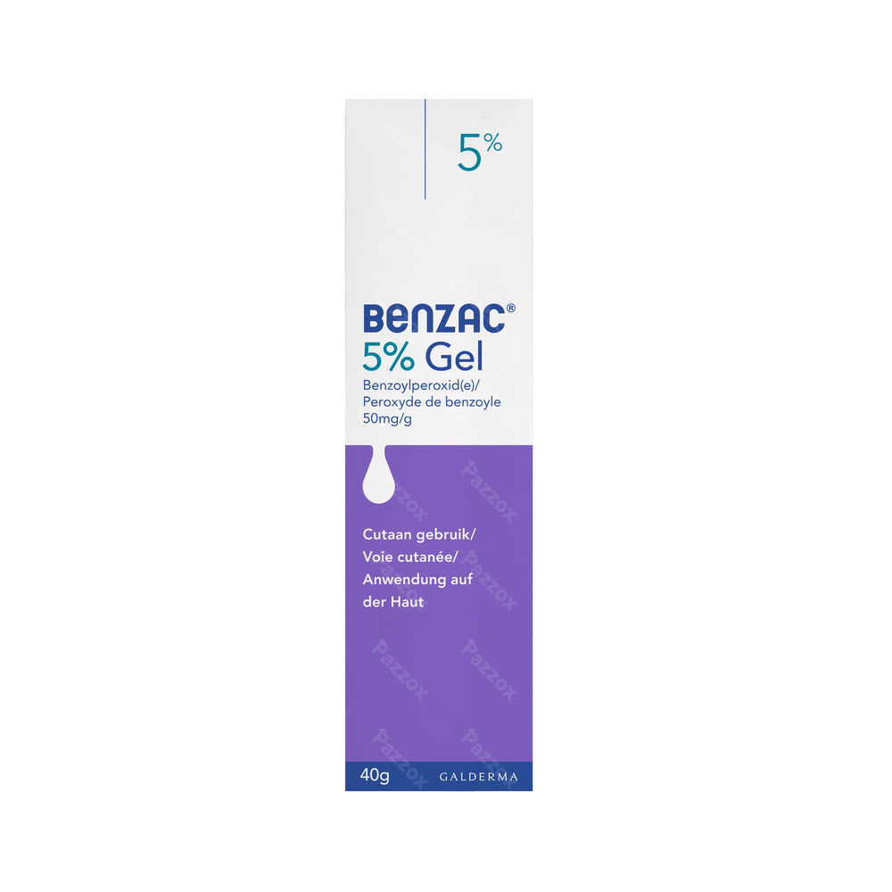 Benzac 5% Gel Benzoylperoxide 40g