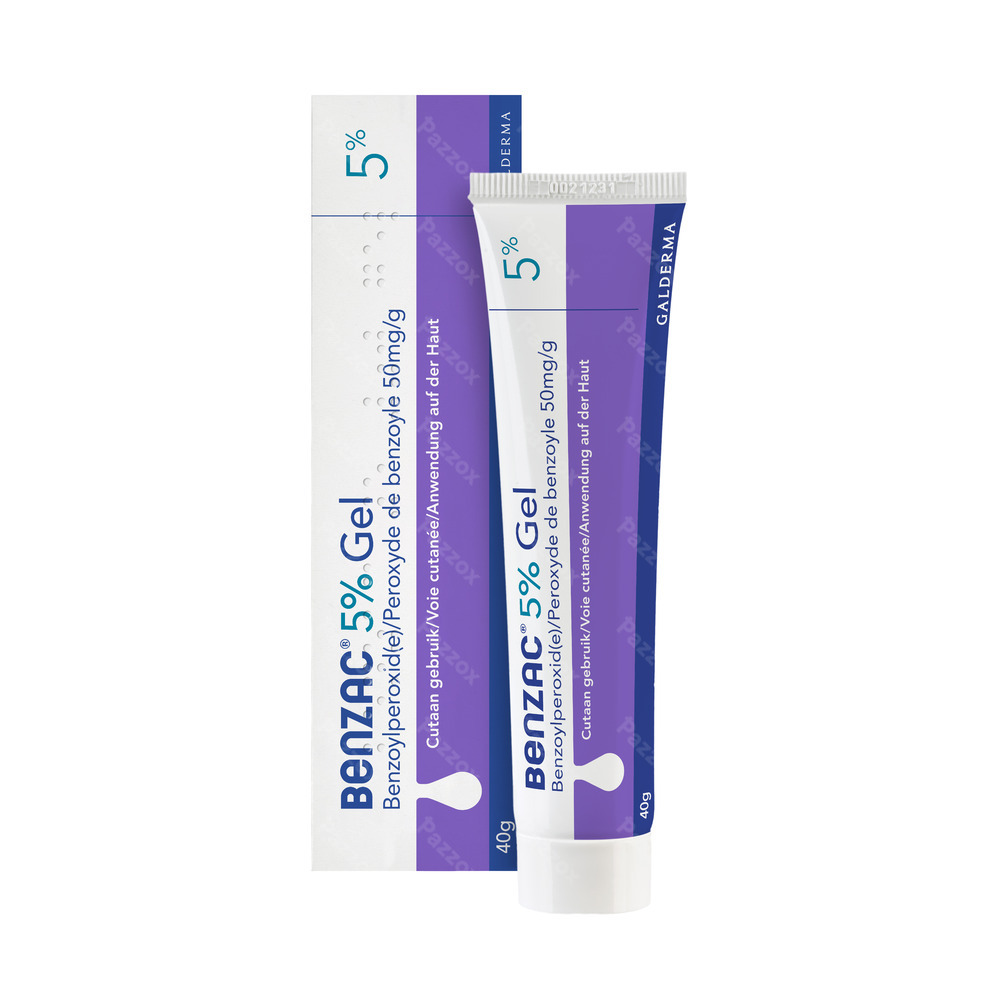 Benzac 5% Gel Benzoylperoxide 40g