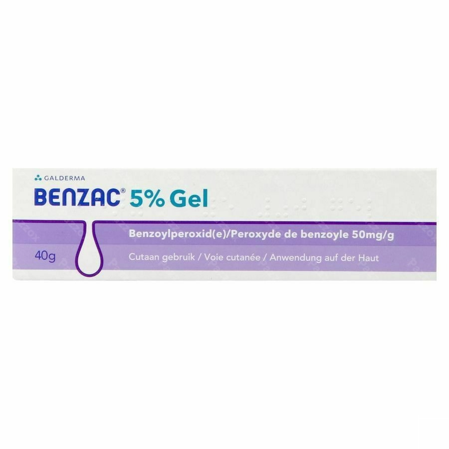 Benzac 5% Gel Benzoylperoxide 40g