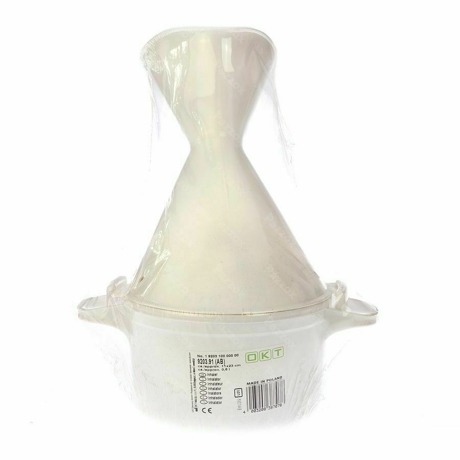 Wolf Inhalator Plastiek Wit