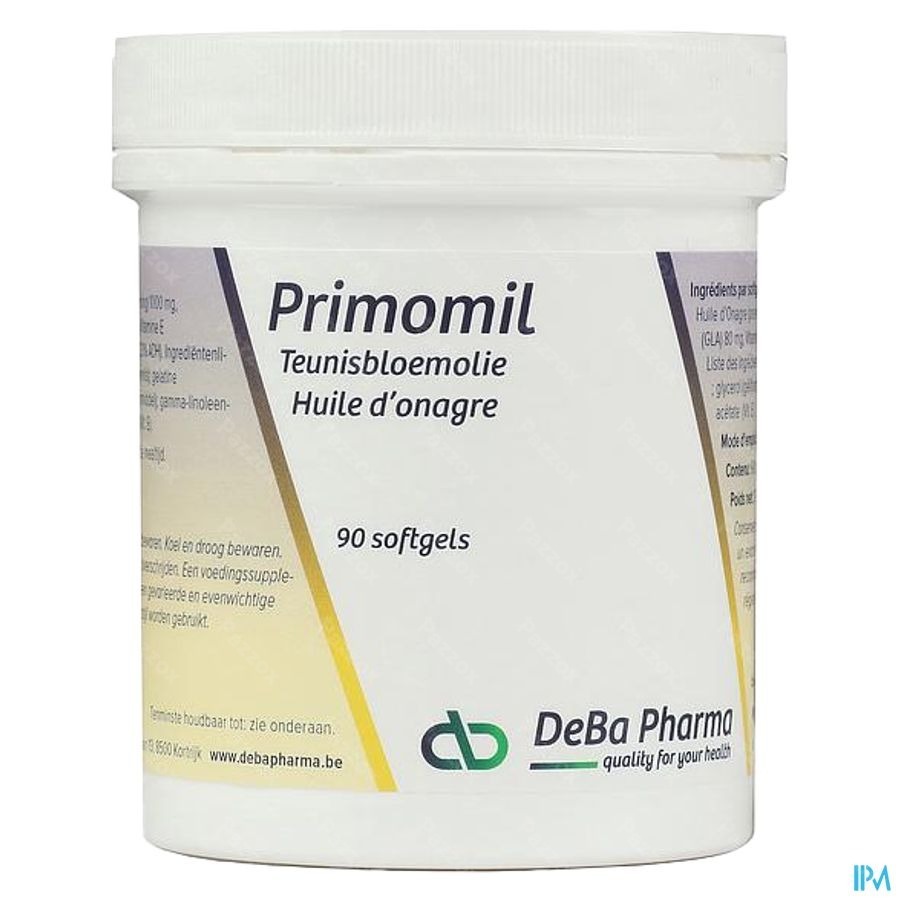 DeBa Pharma Primomil 1000mg 90 Capsules