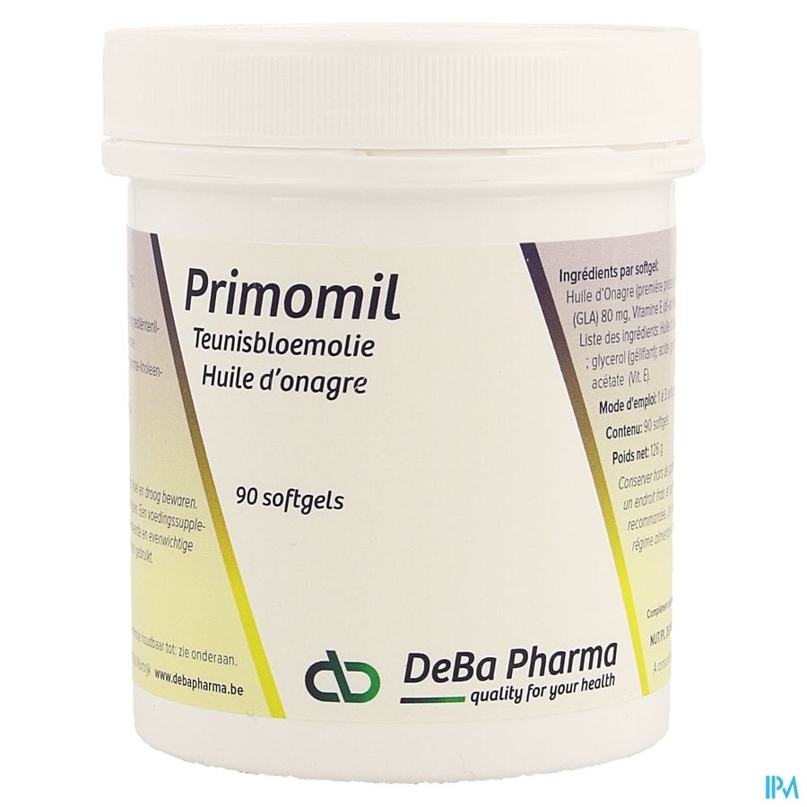 DeBa Pharma Primomil 1000mg 90 Capsules