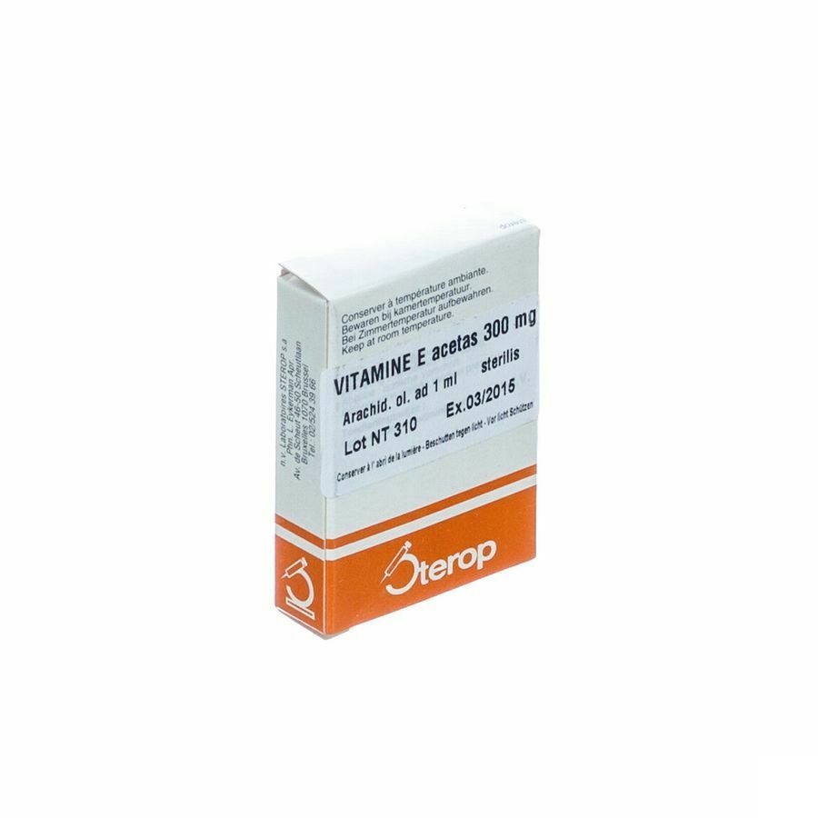 Sterop Vit E 300mg 1ml 3 Amp