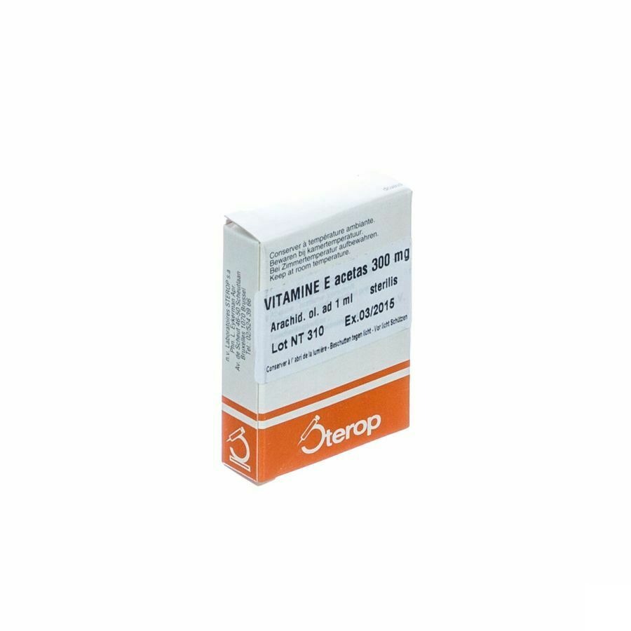 Sterop Vit E 300mg 1ml 3 Amp