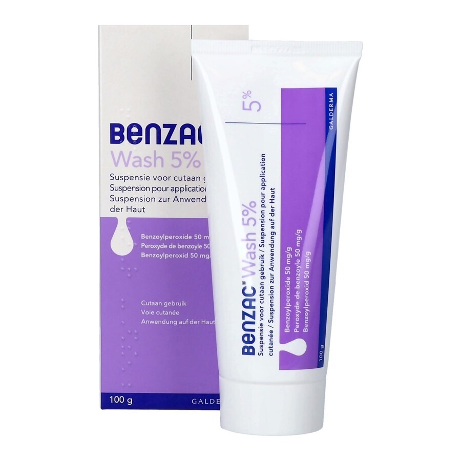Benzac Wash 5% Benzoylperoxide 100g