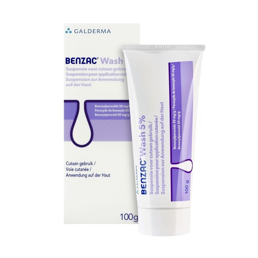 Benzac Wash 5% Benzoylperoxide 100g