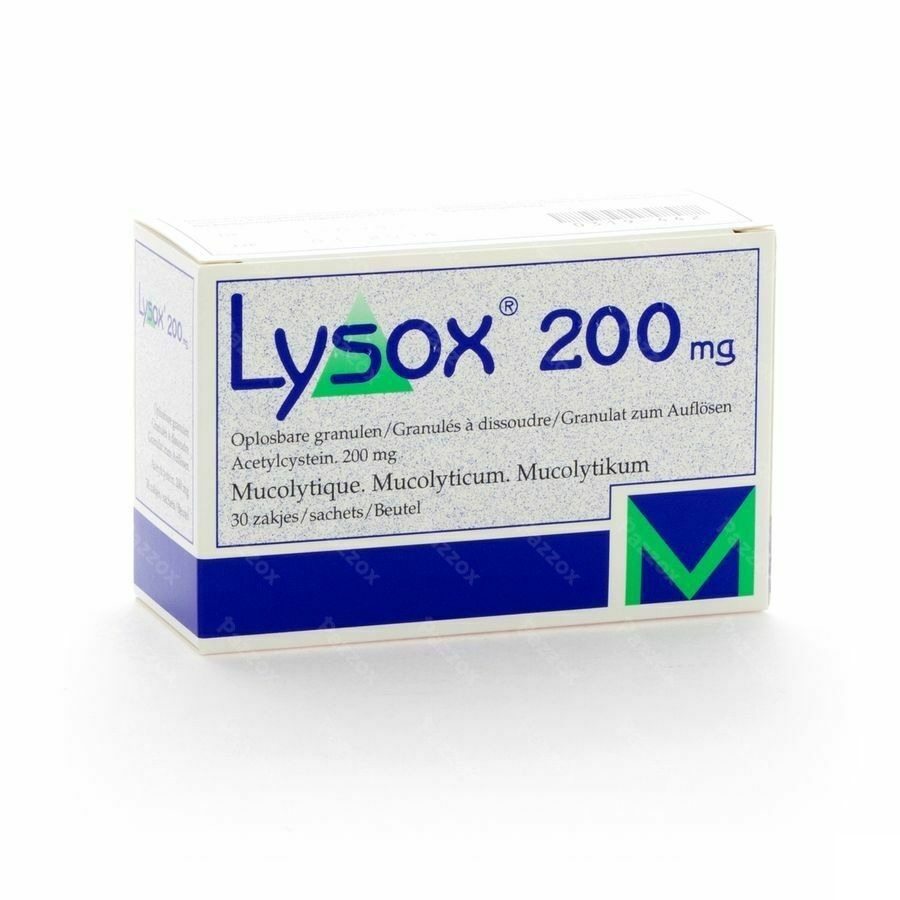 Lysox 200mg 30 Zakjes