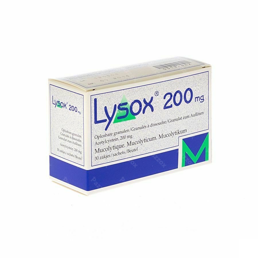 Lysox 200mg 30 Zakjes