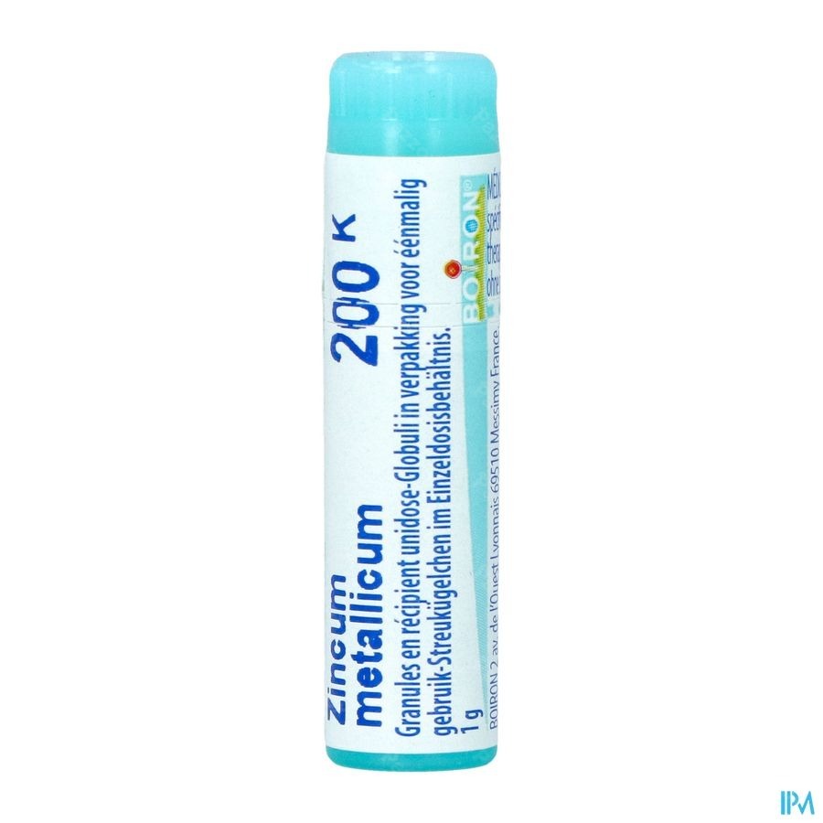 Boiron Zincum Metallicum 200K Globulen