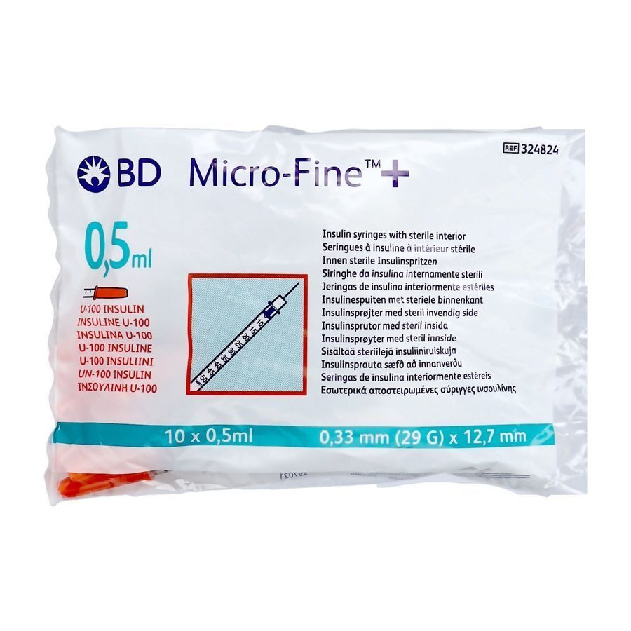 Microfine Ins.spuit 0,5ml 29g 12,7mm 10 324824
