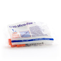 Bd Medical Microfine Insuline Spuit U-100 10x1ml