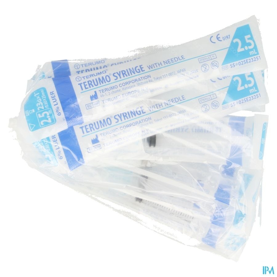 Injectie Naald 23g 1 1/2 2,5ml 10