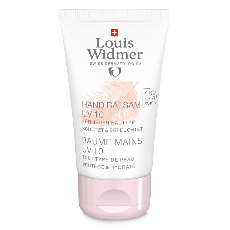 Louis Widmer Handbalsem UV10 Zonder Parfum 50ml