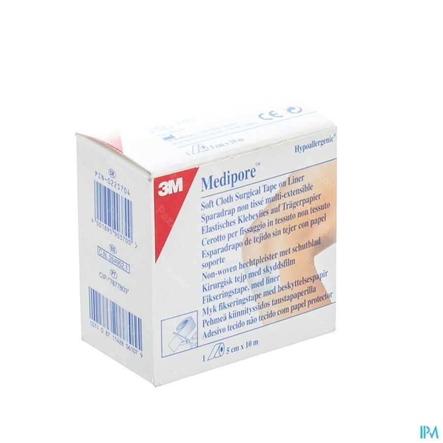 Medipore 3m Verb Elast Adh 5cmx10m Rol 1 2991p-1