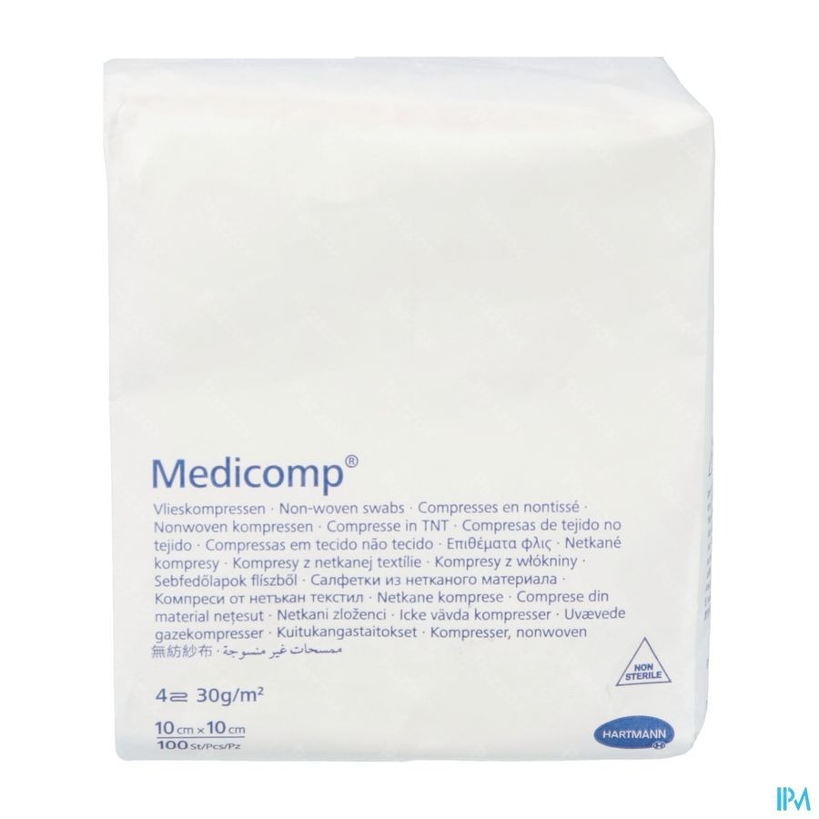 Medicomp 10x10cm 100 Stuks
