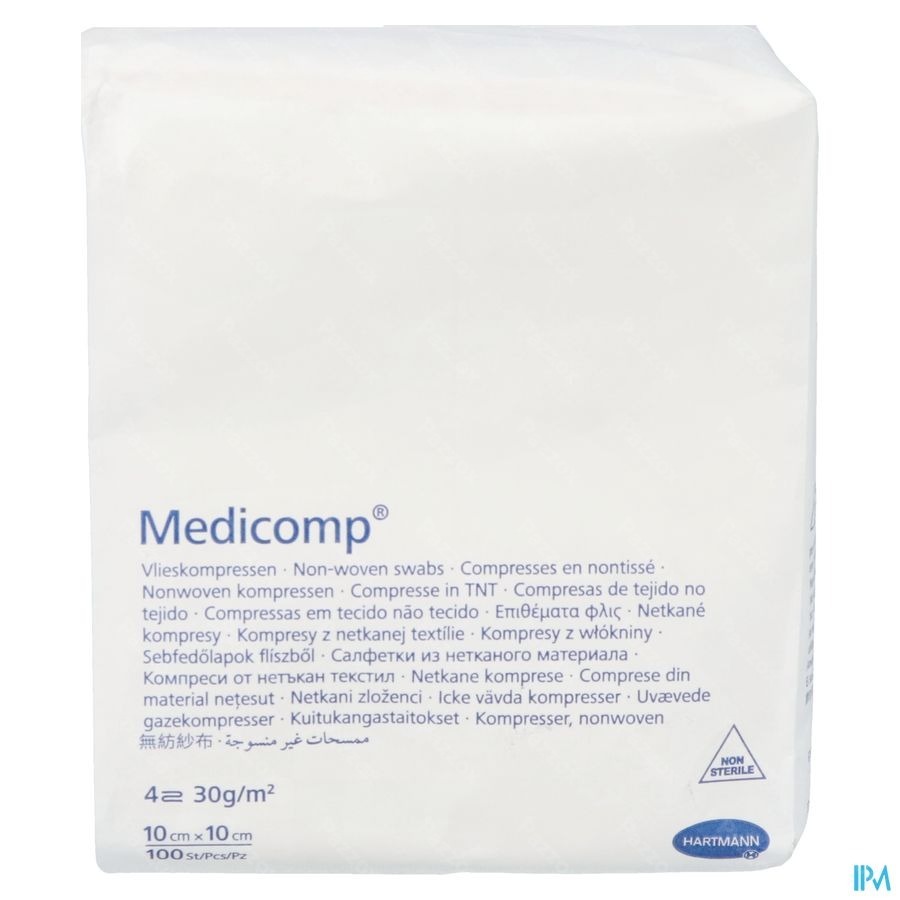 Medicomp 10x10cm 100 Stuks