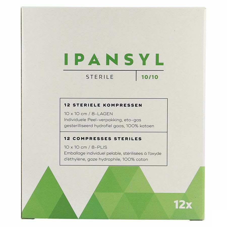 Ipansyl 5 Kp Ster 8pl 10,0x10,0cm 12