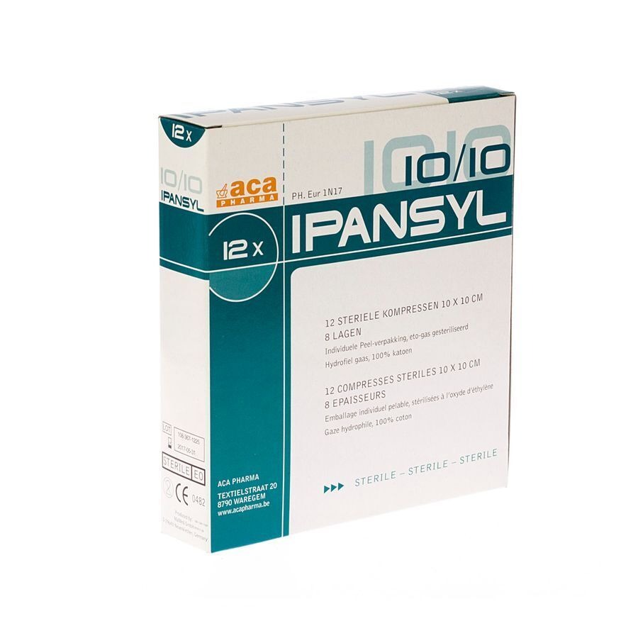 Ipansyl 5 Kp Ster 8pl 10,0x10,0cm 12
