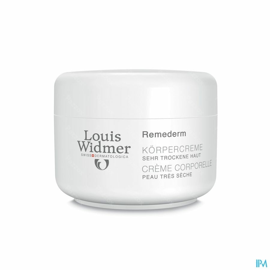 Louis Widmer Remederm Lichaamscrème Zonder Parfum 250ml