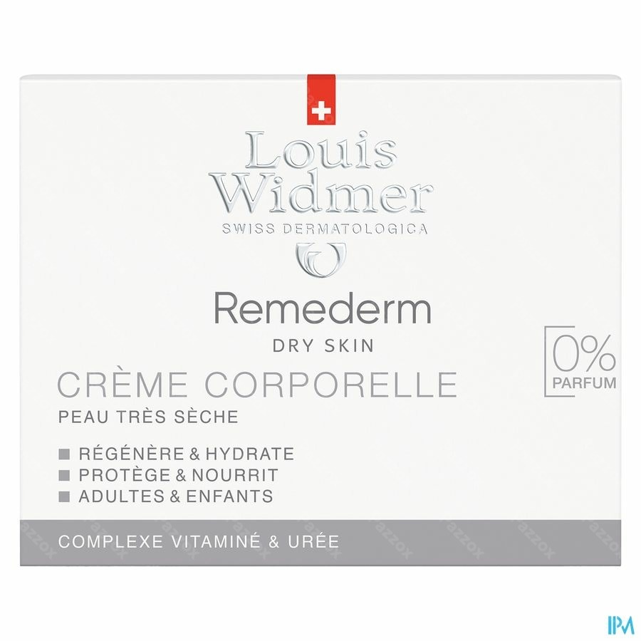 Louis Widmer Remederm Lichaamscrème Zonder Parfum 250ml