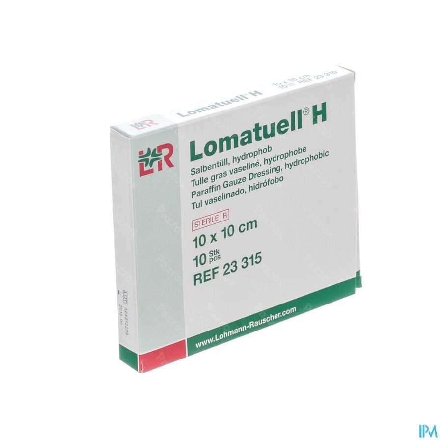 Lomatuell H Kompres Ster 10x10cm 10 23315
