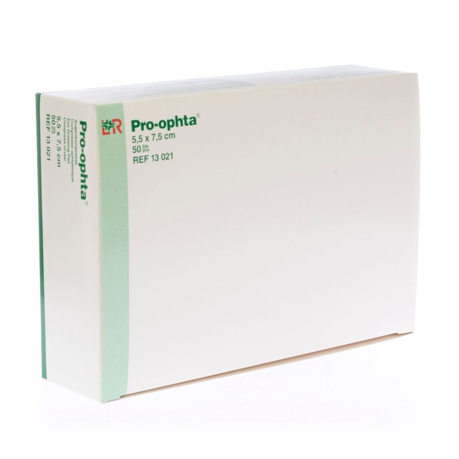 Pro-ophta Oogkompres 5,5x7,5cm 50 13021