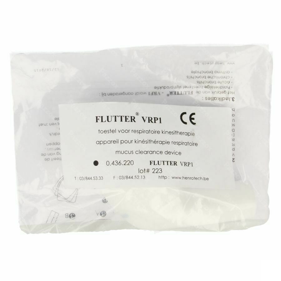 Flutter Vrp1 Exp.ademtoestel + Vibratie