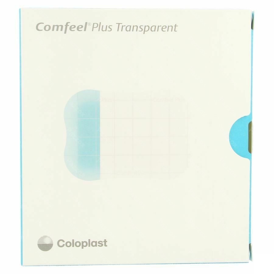 Comfeel Plus Platen Transp 5x 7cm 10 33530
