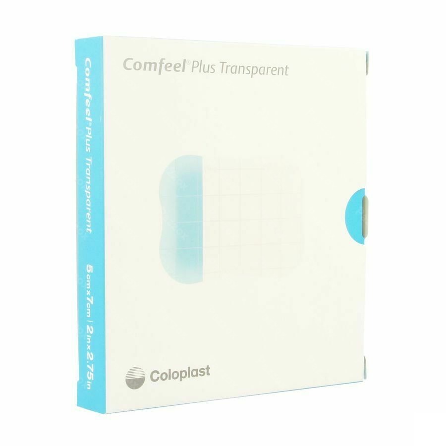 Comfeel Plus Platen Transp 5x 7cm 10 33530
