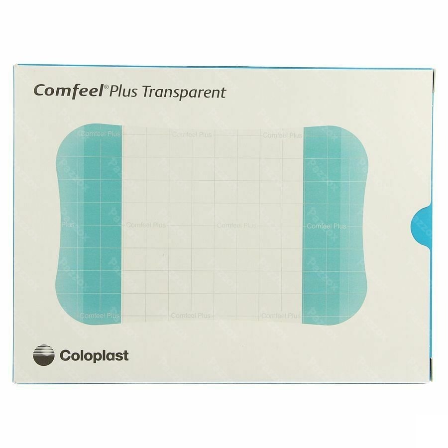 Comfeel Plus Platen Transp 9x14cm 10 33536