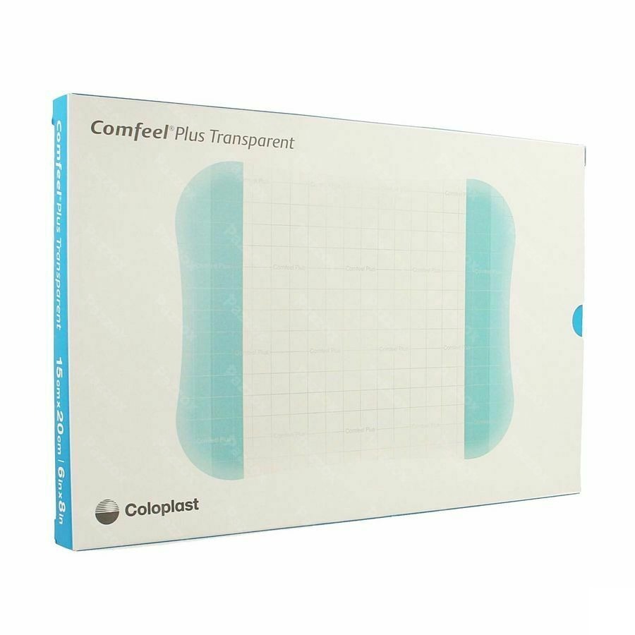 Comfeel Plus Platen Transp 15x20cm 5 33542