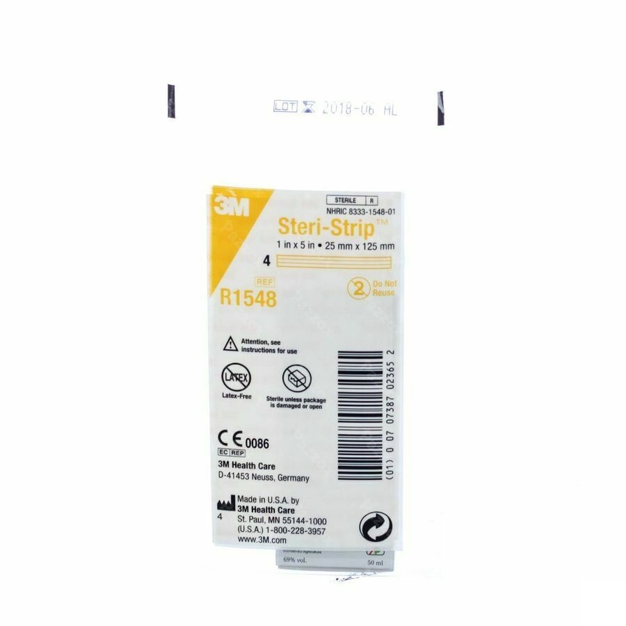 Steri-strip 3m Steril 22,0x135mm 1x4 R1548