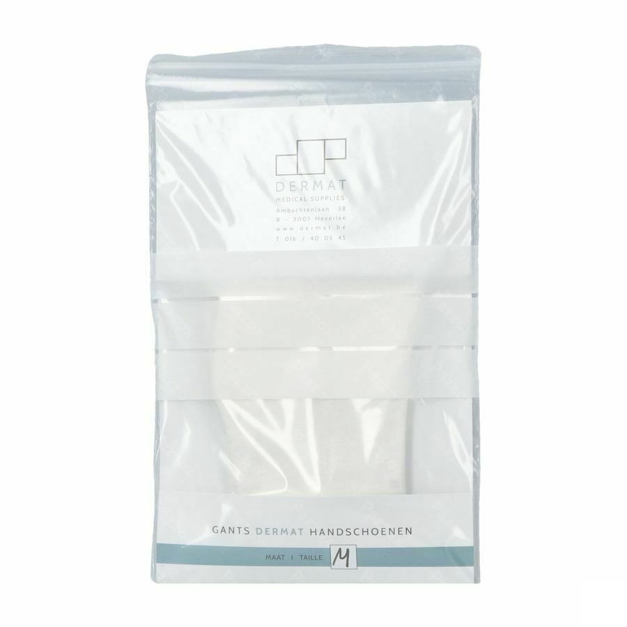 Dermat Handsch 2 Medium 100% Katoen
