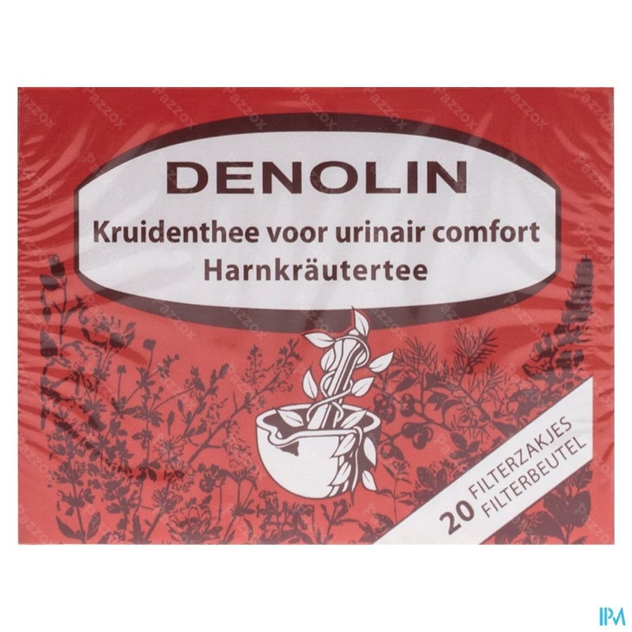 Denolin Thee Nier Filt Zakjes 20