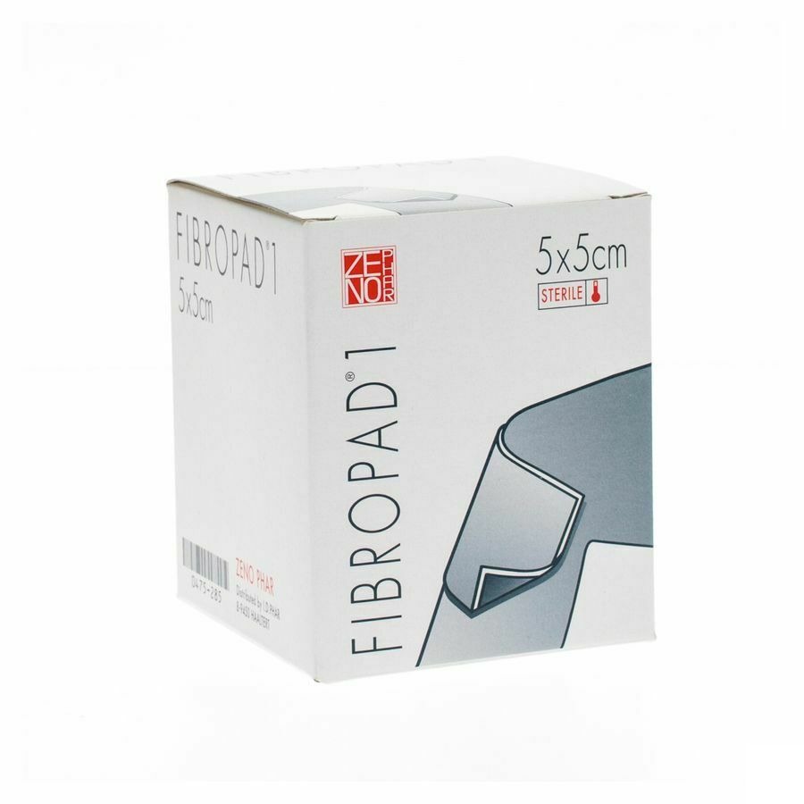 Fibropad 1 5,0x 5,0cm 25 Kompres Steriel N/adh