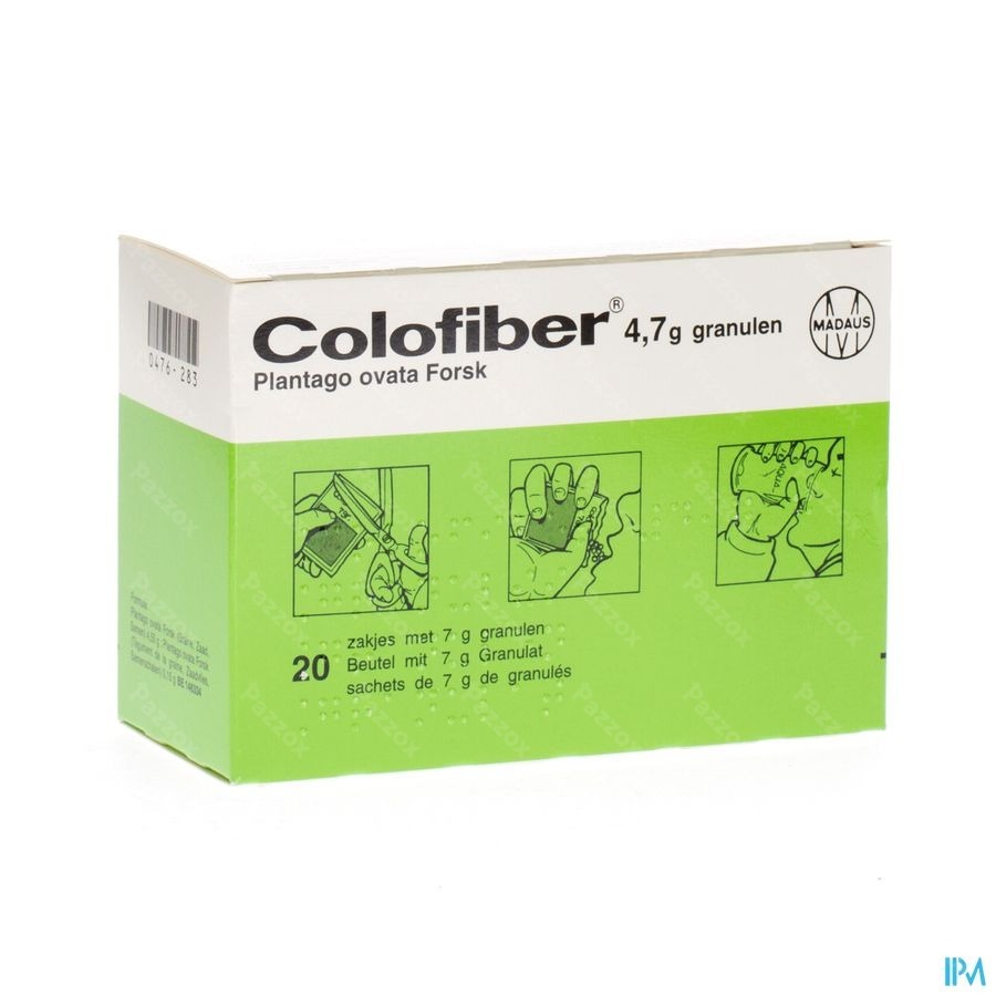 Colofiber Sach. Gran. 20 X 7 Gr