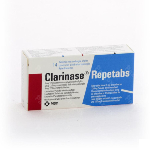 Clarinase Repetabs 14 Tabletten