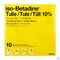 Iso-Betadine 10% 10 Tulles 10 x 10 cm